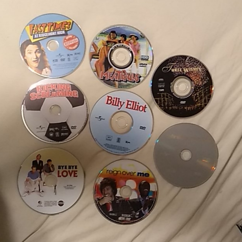 Movies 8 DVDs